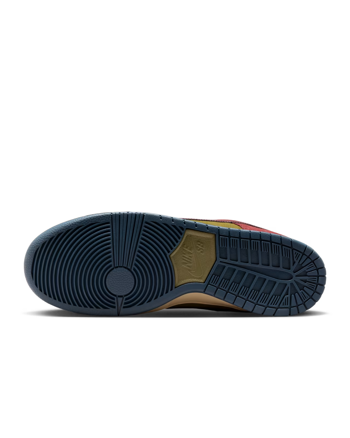 HQ1625-600 Nike SB Dunk Low Pro Dark Team Red and Olive Flak (Men's)