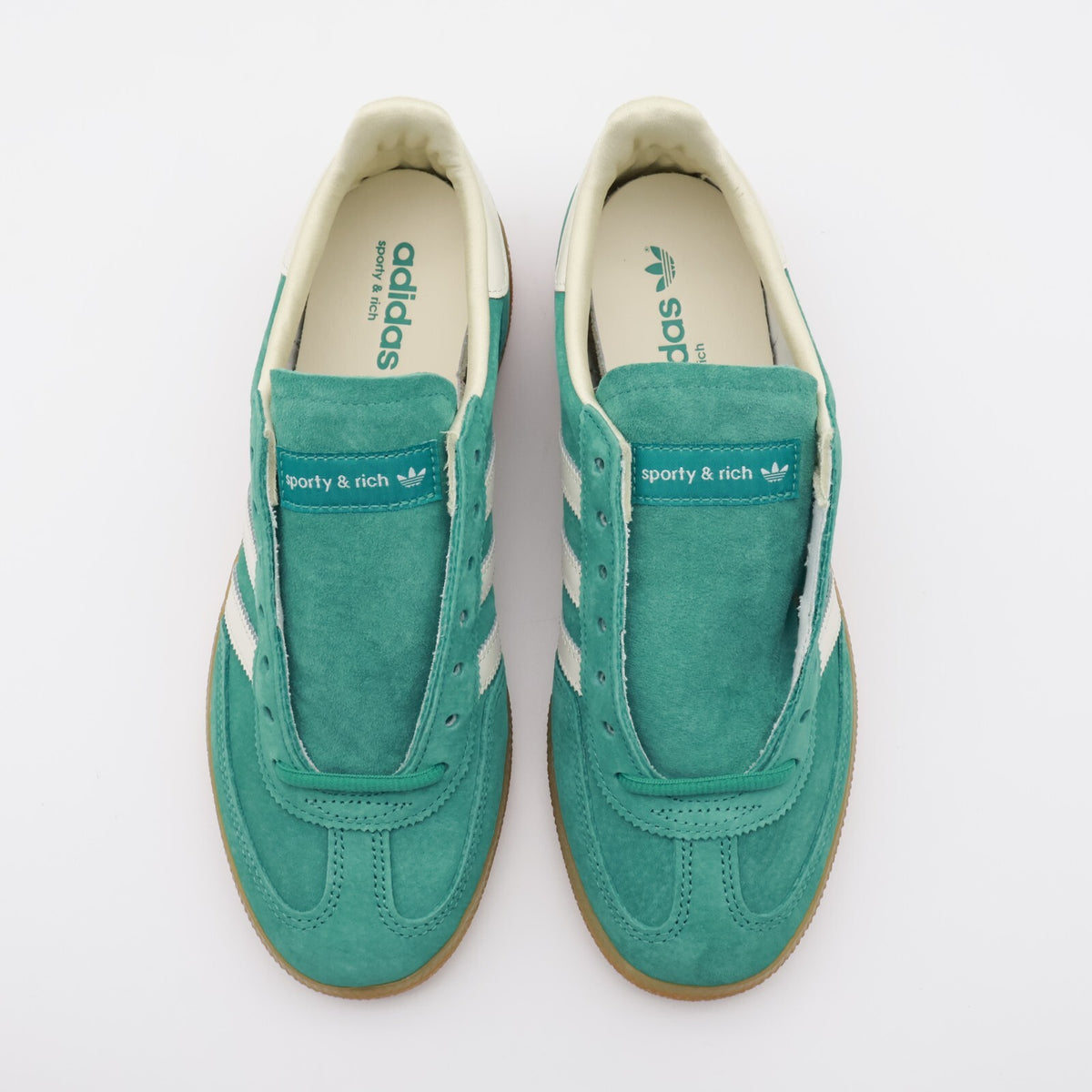 IH2148 Sporty & Rich adidas Handball Spezial Pantone Core White (Men's)
