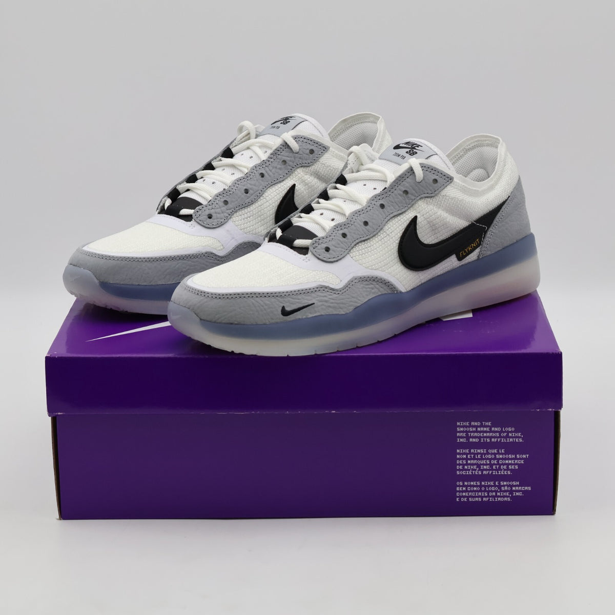 FV8493-004 Nike SB PS8 Shoes Wolf Grey White Black (Men's)