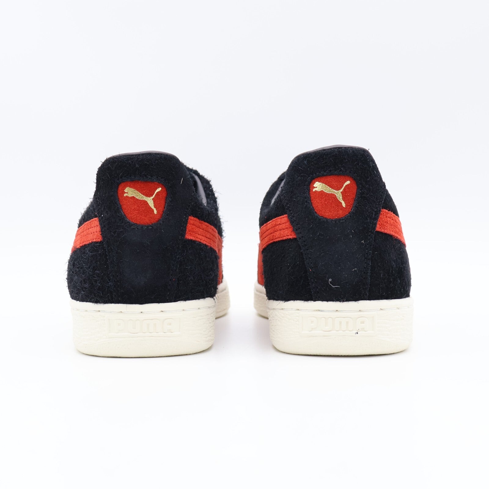 398560-01 Puma Suede MIJ Puma Black Puma Red (Men's)