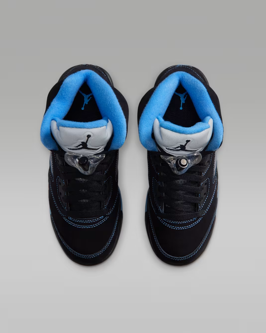 440888-008 Nike GS Air Jordan 5 "Black Carolina"