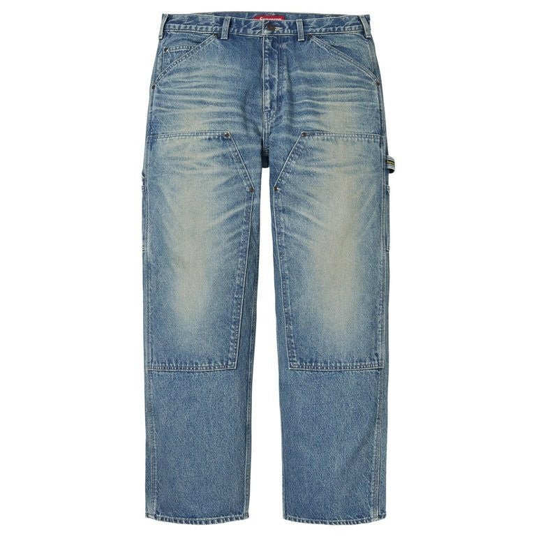 Supreme Worn Double Knee Painter Pant Denim (26FW)