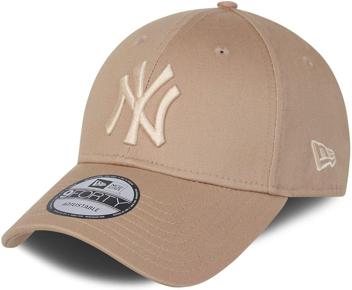 NEW ERA LA NYY 940 9FORTY League Basic Cap NY Beige Gold