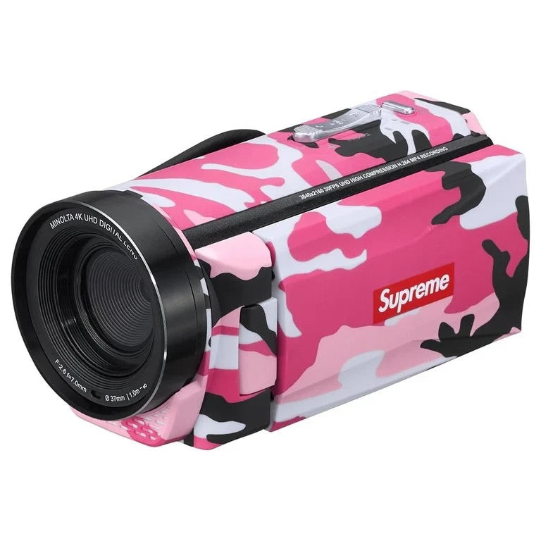Supreme x Minolta MN4K300WP Waterproof Camcorder Pink Camo