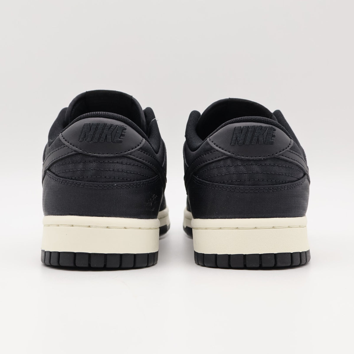 DV7211-001 Nike Dunk Low Retro PRM Black Sail Canvas (Men's)