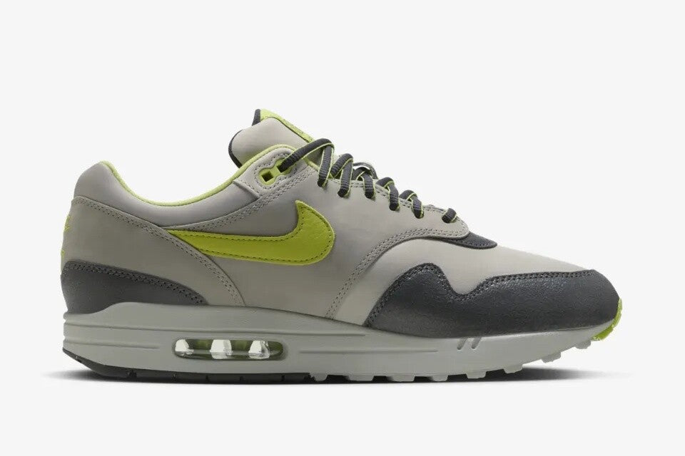 HF3713-002 HUF Nike Air Max 1 Anthracite and Medium Grey (Men's)