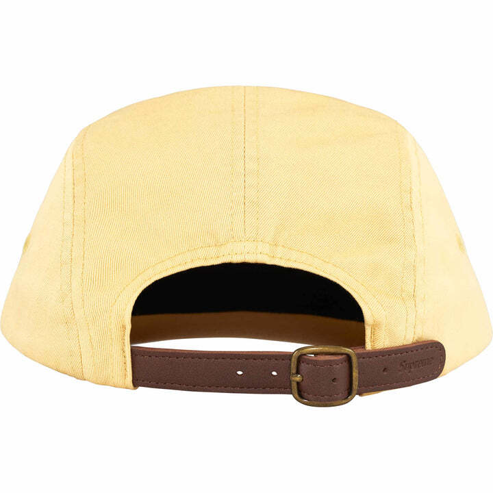 Supreme Washed Chino Twill Camp Cap Yellow
