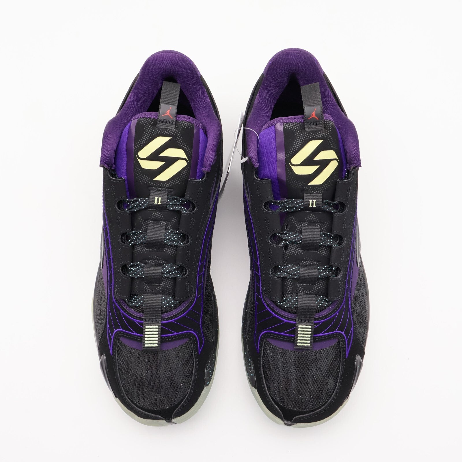 DX9012-001 Nike Jordan Luka 2 Space Hunter Black Grand Purple Green Glow (Men's)