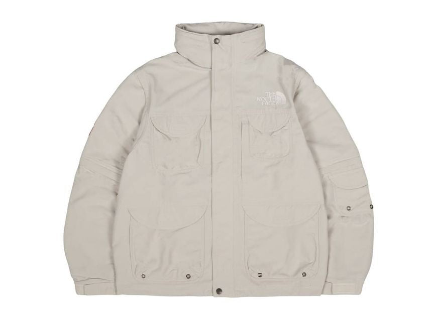 Supreme The North Face Trekking Convertible Jacket Moonlight Ivory