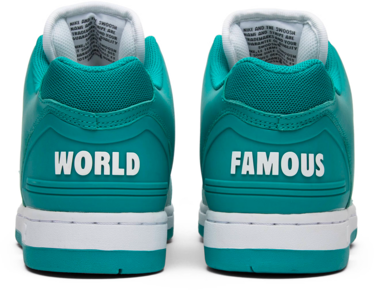 AA0871-313 Supreme Ã Nike SB Air Force 2 Low "New Emerald" (Men's)
