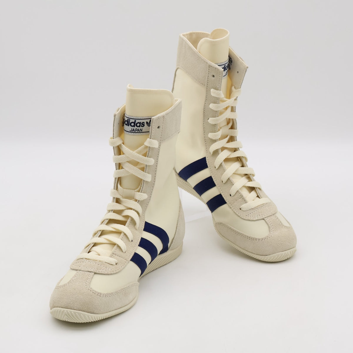 JR8123 adidas Originals Japan H Cream White Dark Blue Gold Metallic (Women's)