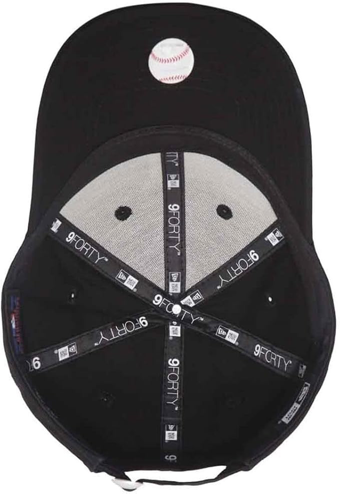 NEW ERA LA NYY 940 9FORTY League Basic Cap LA Black Black