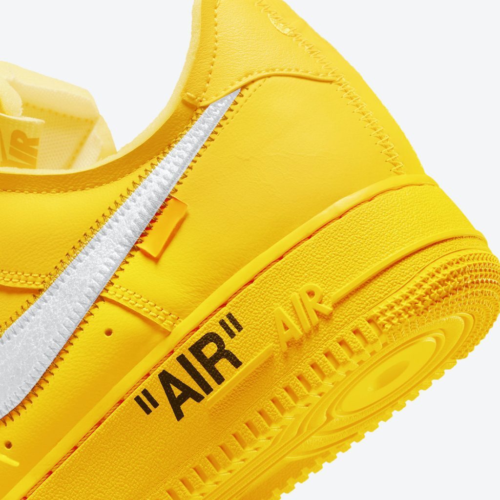 DD1876-700 Off-White Ã Nike Air Force 1 Low University Gold (Men's)