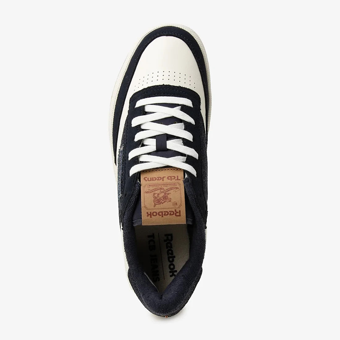 R00090 TCB jeans Ã Reebok Club C 85 Vintage "50âs Denim Edition" (Men's)