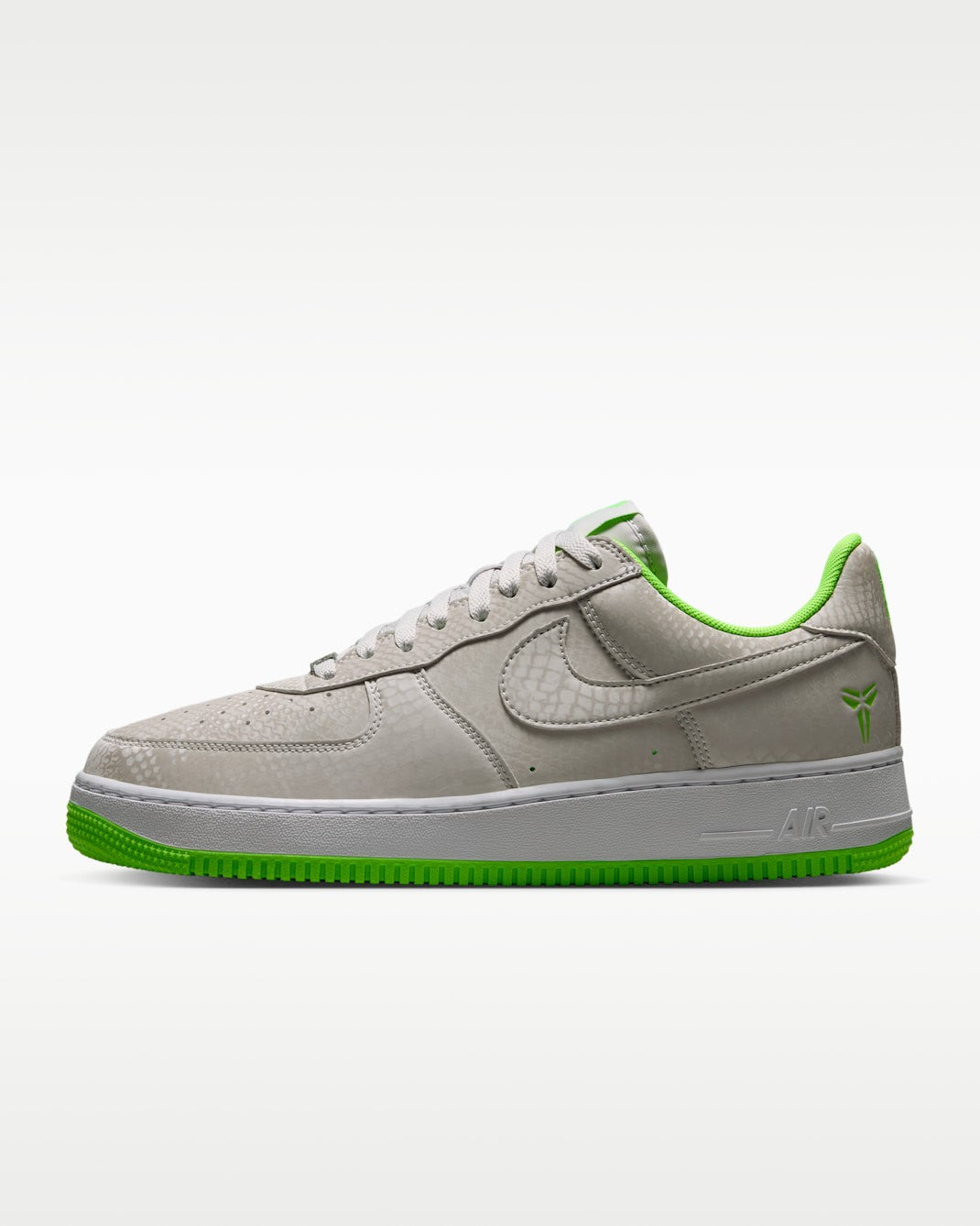 IB0018-006 Kobe Bryant Ã Nike Air Force 1 Low "Vast Grey"