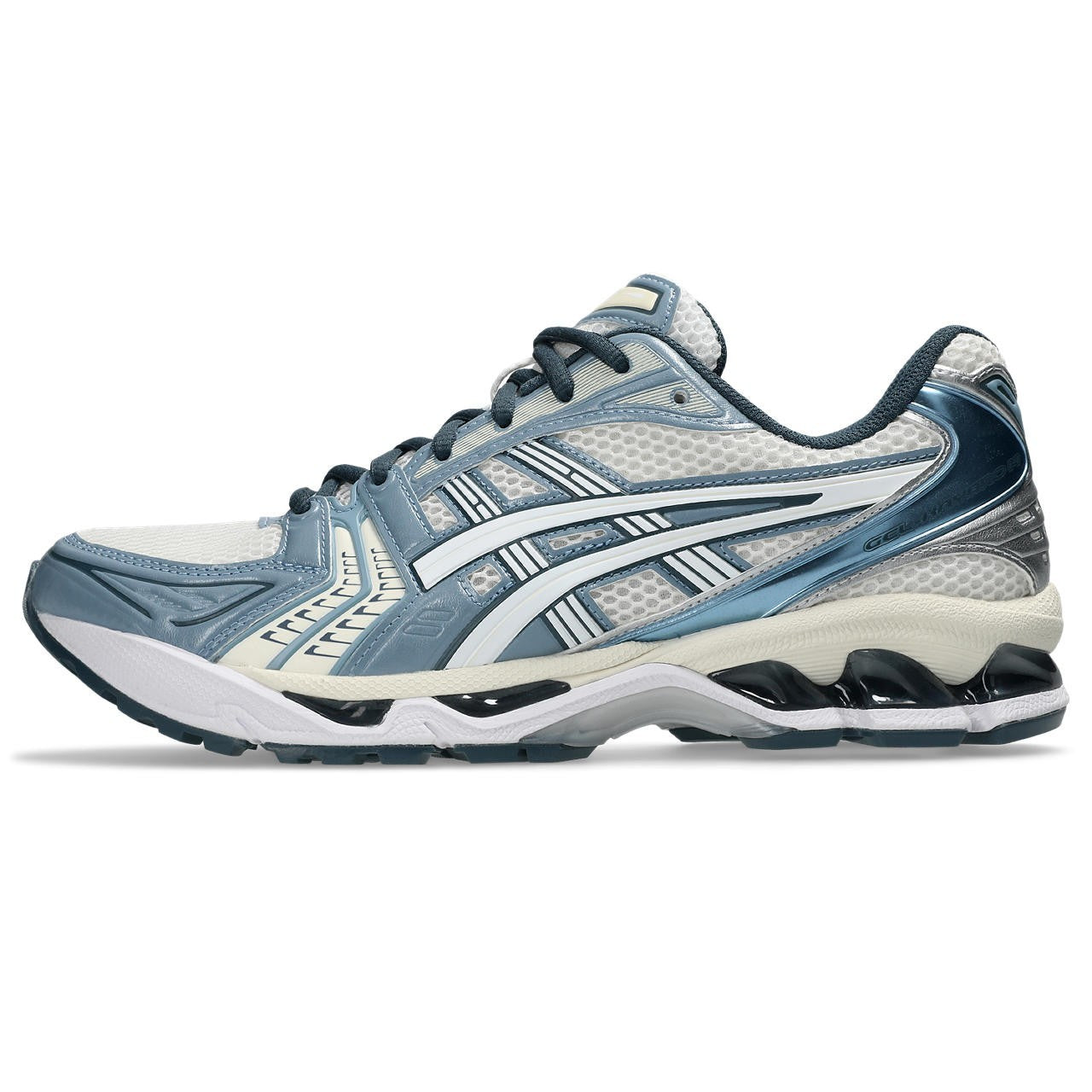 1203A537-116 Asics Gel-Kayano 14 Cream Raw Indigo (Men's)