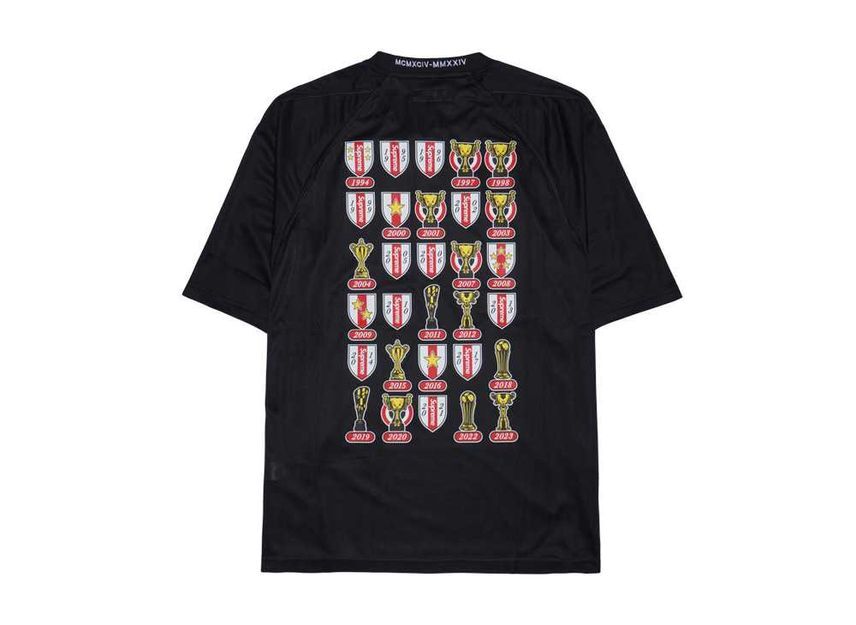 Supreme Jacquard Soccer Jersey Black
