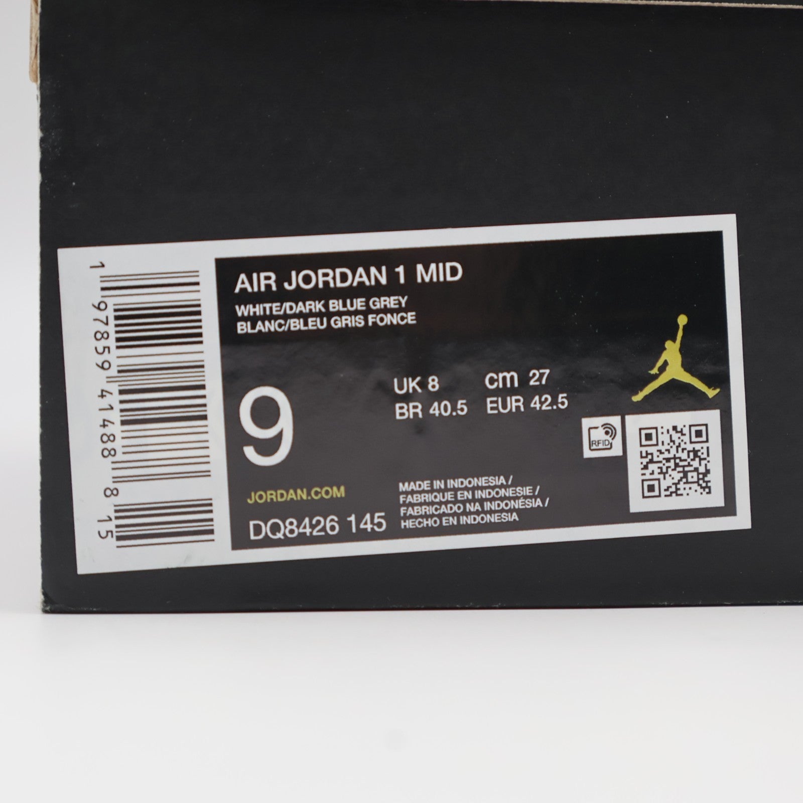DQ8426-145 Nike Air Jordan 1 Mid Light Purple (Men's)