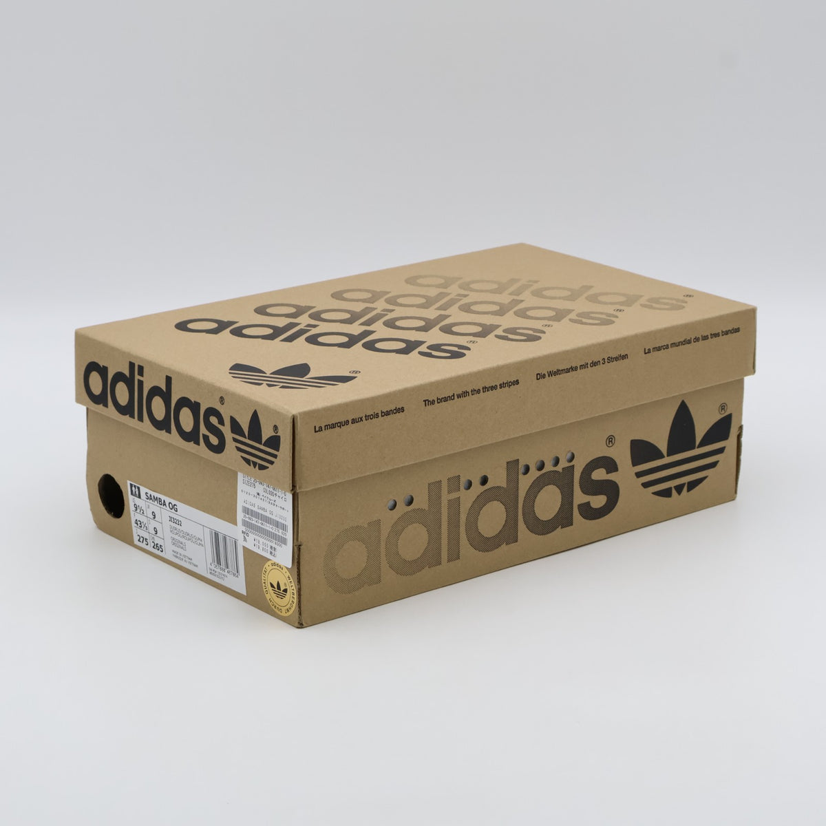 JI3232 adidas Originals Samba OG Dust Rust Gum4 (Men's)