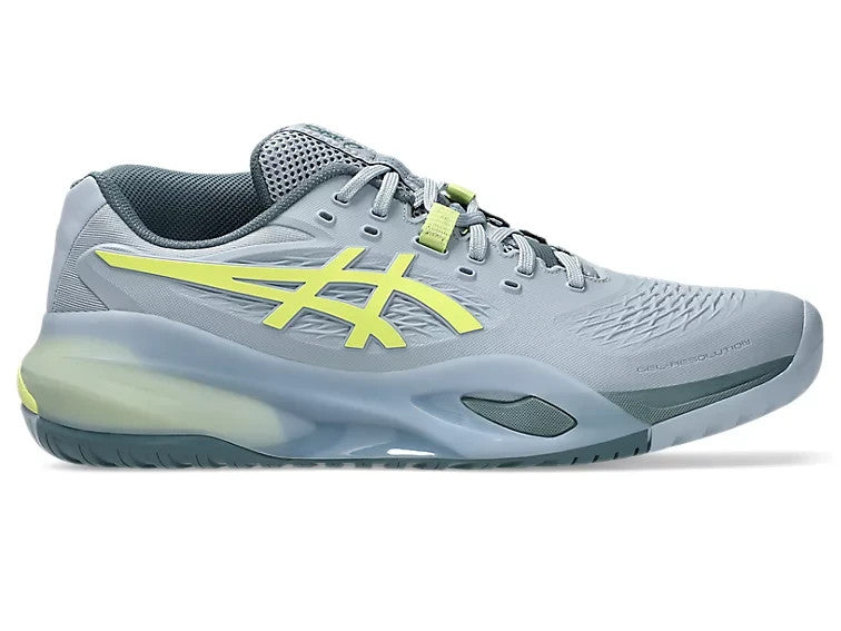 1041A481-402 Asics Gel-Resolution 10 "Grey Blue/Pistachio" (Men's)