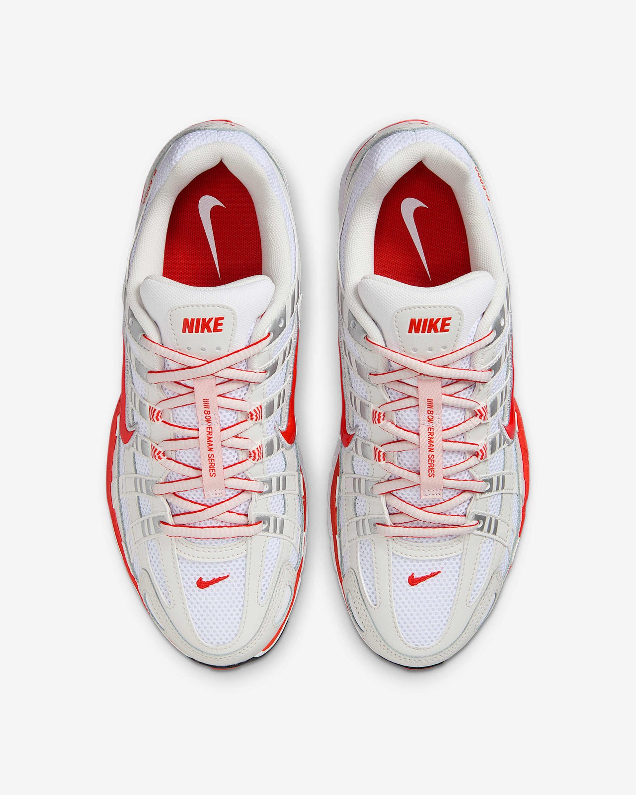 BV1021-107 Nike P-6000 White Platinum Tint Black Picante Red (Women's)