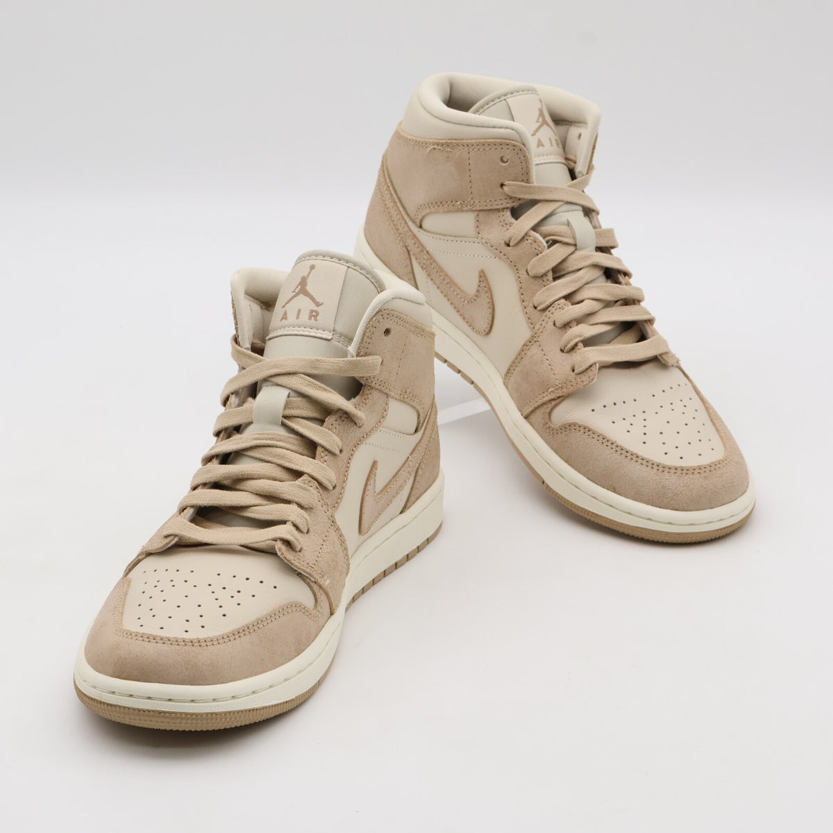 FJ3448-200 Nike Air Jordan 1 Mid SE Legend Light Brown Sail Legend (Women's)