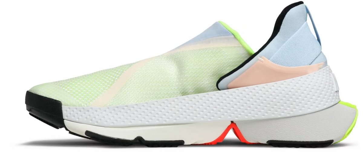 CW5883-100 NIKE GO FLYEASE "WHITE/CELESTINE BLUE-VOLT" (Men's)