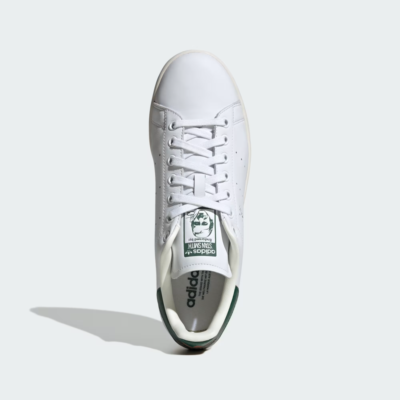 JH9704 adidas Stan Smith "Cloud White/Collegiate Green" (Men's)