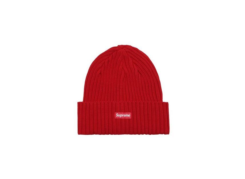 Supreme Overdyed Beanie Red (24SS)