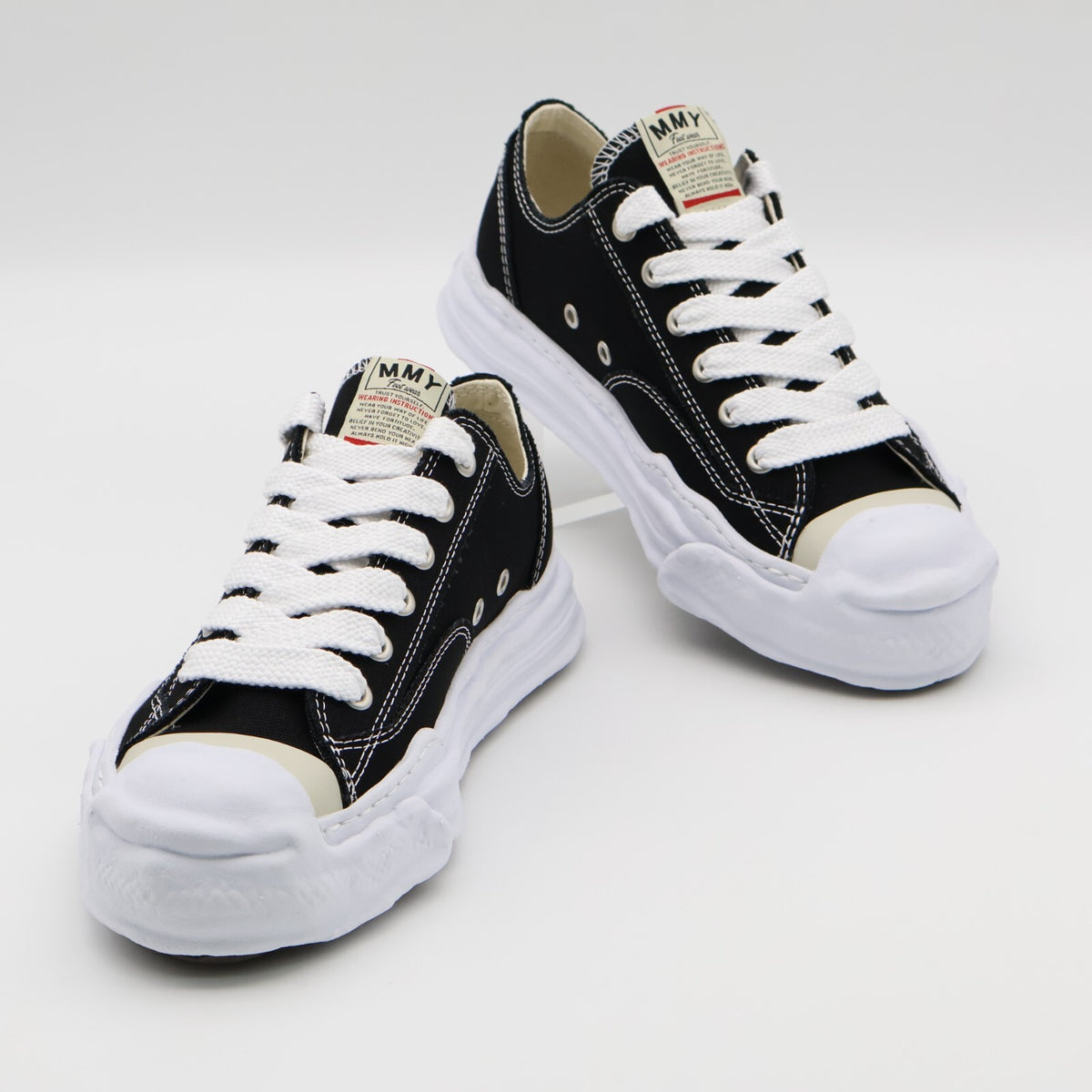 A05FW702-black Maison MIHARA YASUHIRO HANK Original Sole Canvas Low Cut (Men's)
