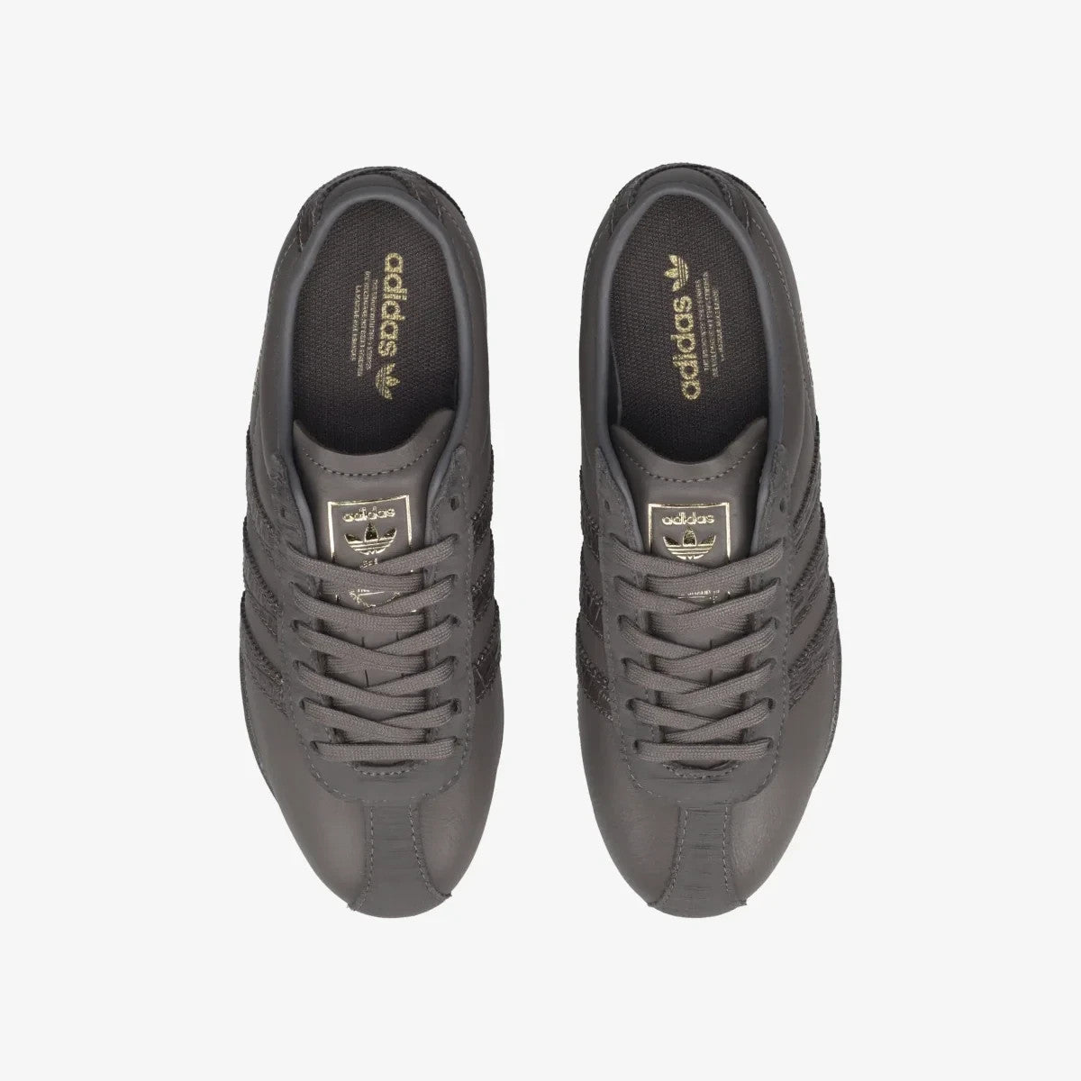KJ7552 adidas Tokyo "Charcoal/Gold Metallic" (Women's)