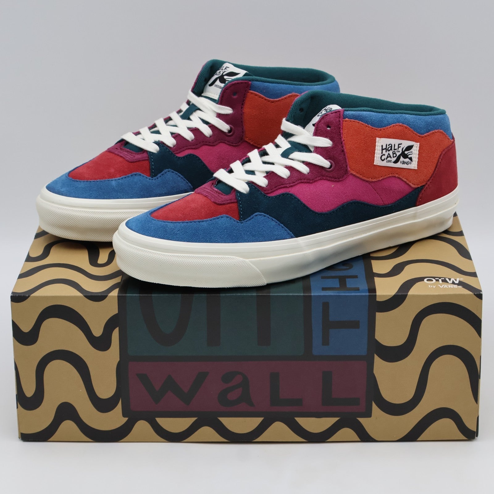 VN000SDHCYL Piet Parra Vans Half Cab Blue Green Pink (Men's)