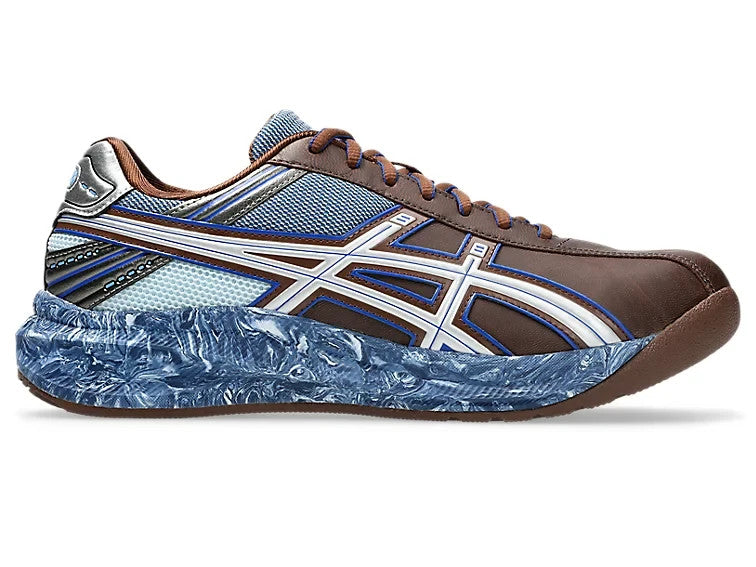 1202A544-200 Kiko Kostadinov Asics Women's LYASA FF 2 "Reddish Brown/Asics Blue"