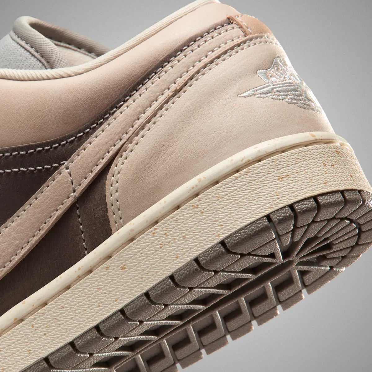 IB7011-001 Nike Air Jordan 1 Low Enigma Stone (Women's)
