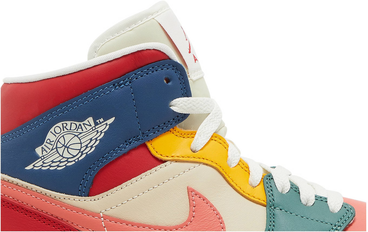 DN3738-400 Nike Air Jordan 1 Mid SE "Multi Color" (Women's)