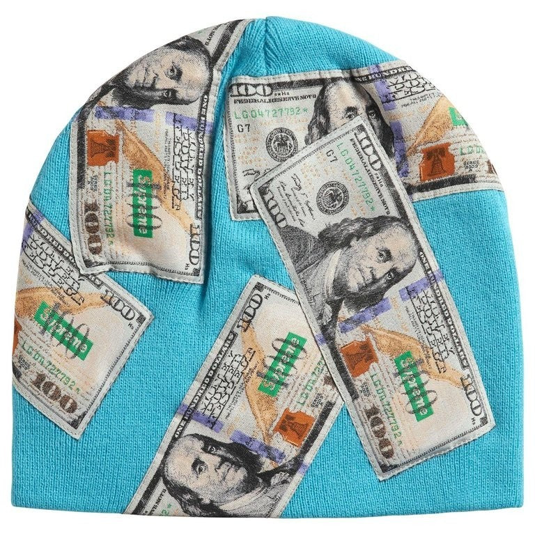 Supreme Money Beanie Light Blue