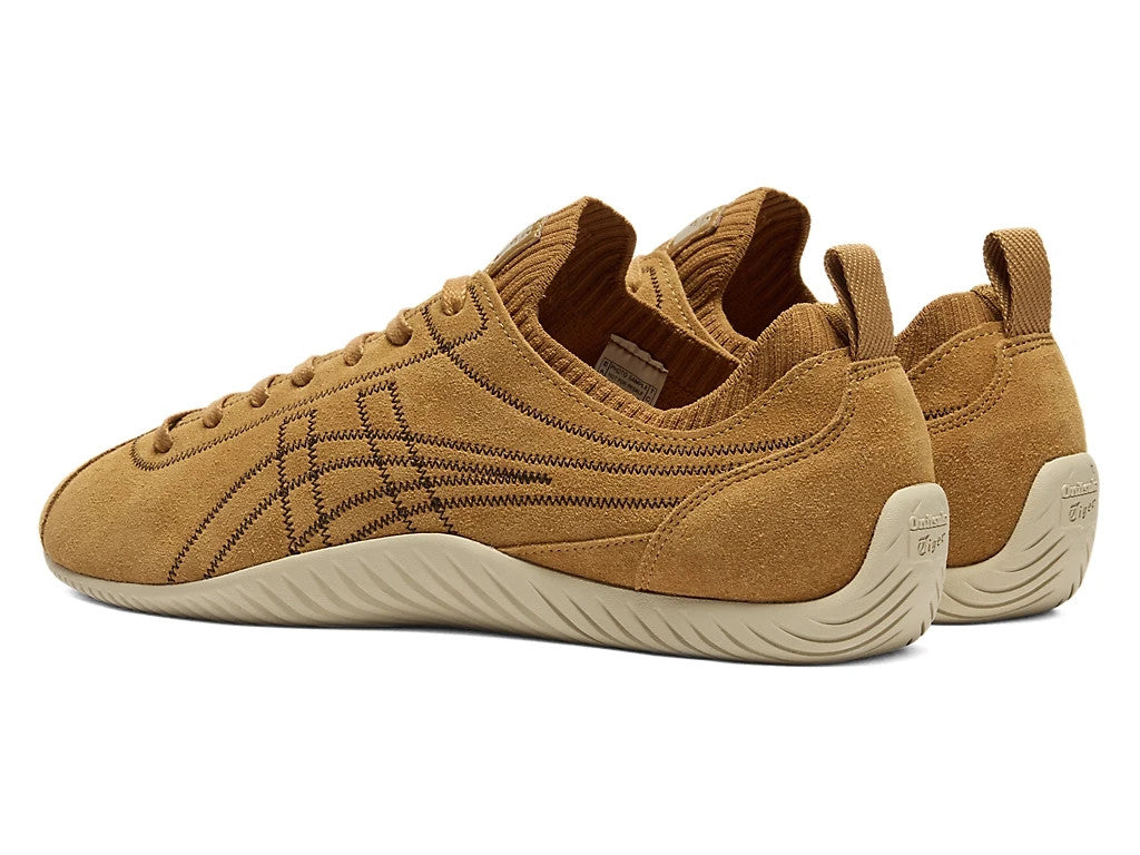1183C489-200 Onitsuka Tiger Sclaw Tan Presidio Black Coffee (Men's)