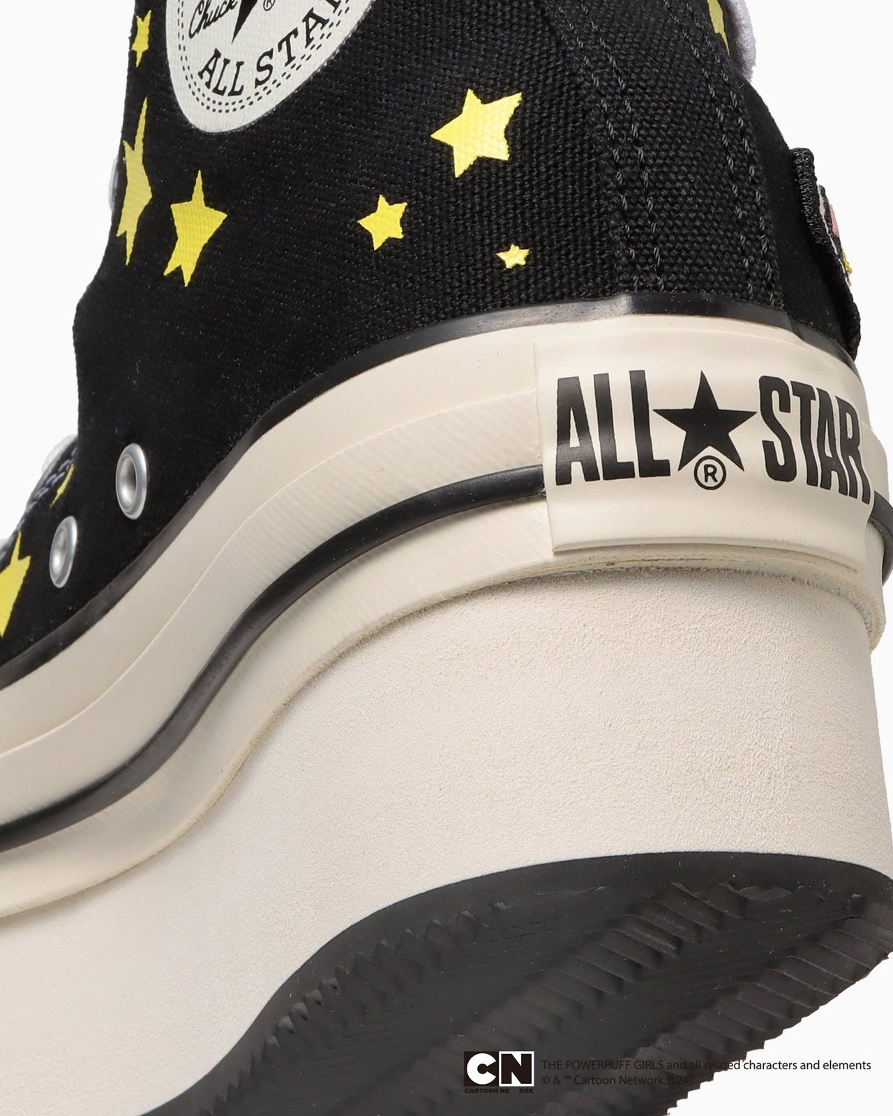 31312821 The Powerpuff Girls Converse All Star Chunkyline Hi Black (Women's)