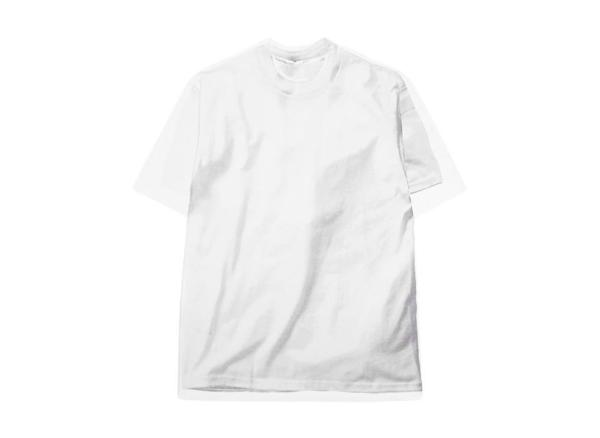 Supreme x MM6 Maison Margiela Box Logo Tee White