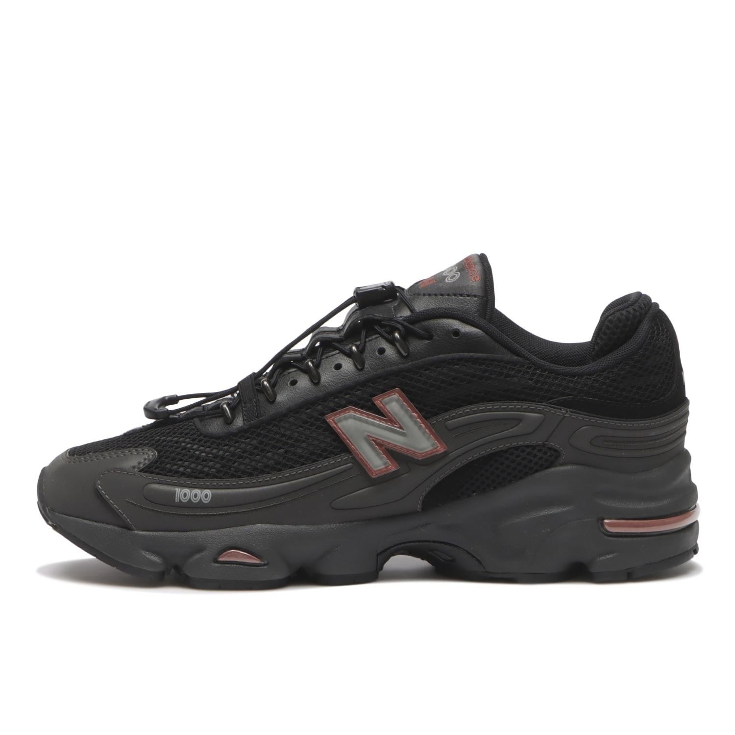U100010A New Balance 1000 Black Red (Men's)