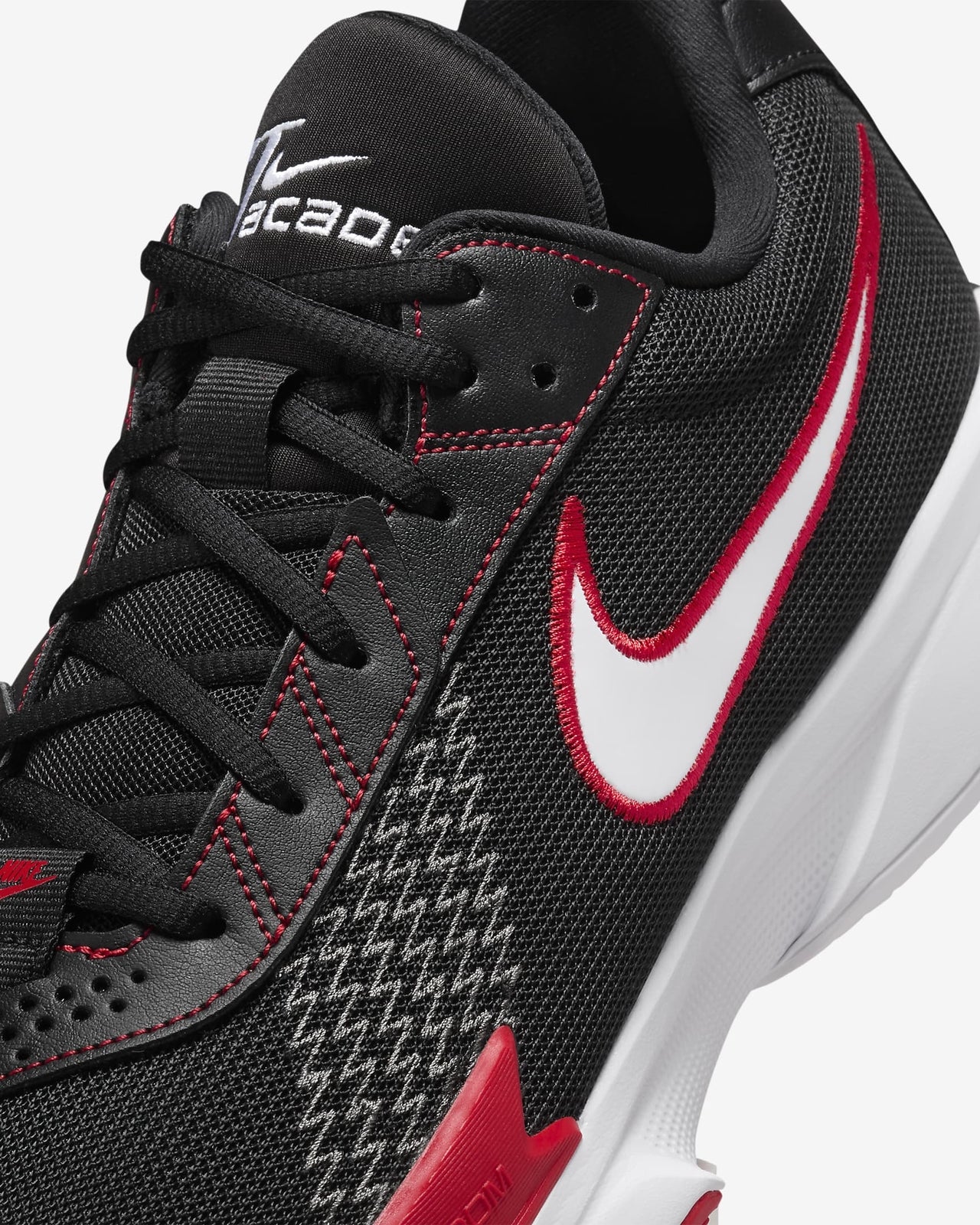 FB2598-008 Nike GT Cut Academy Black University Red Iron Grey White (Men's)