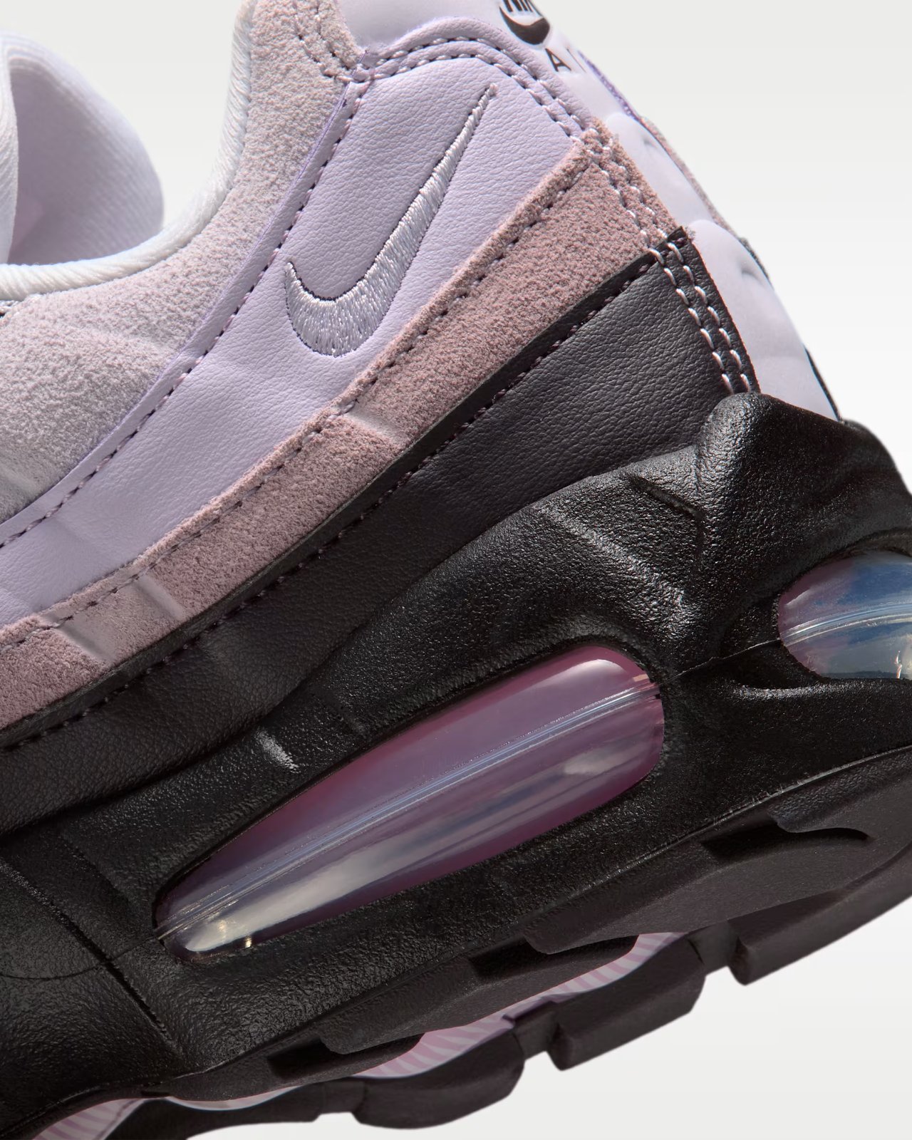 IB6396-600 Nike Air Max 95 Big Bubble "Burgundy Ash/Barely Grape" (Women's)