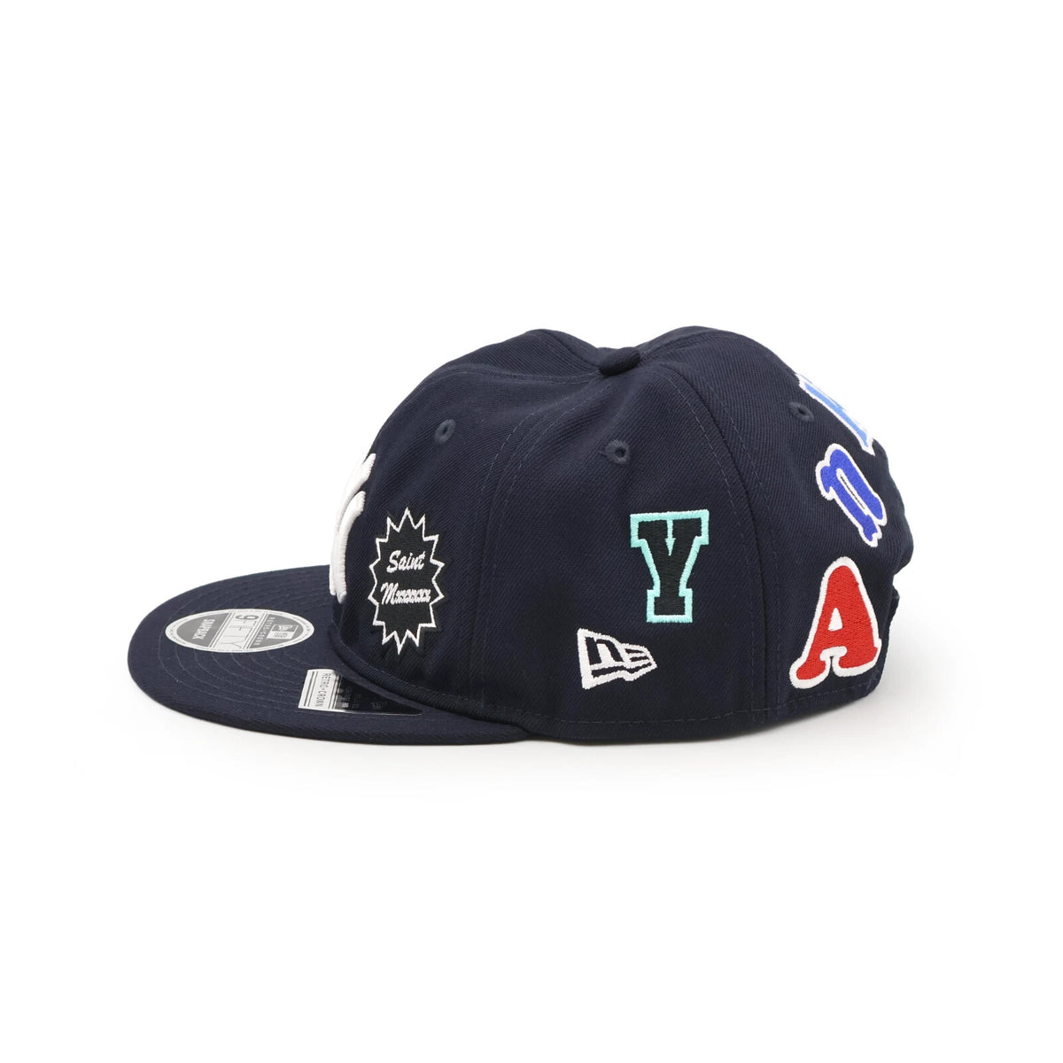 NEW ERA x SAINT Mxxxxxx x MLB Retro Crown 9Fifty New York Yankees Navy