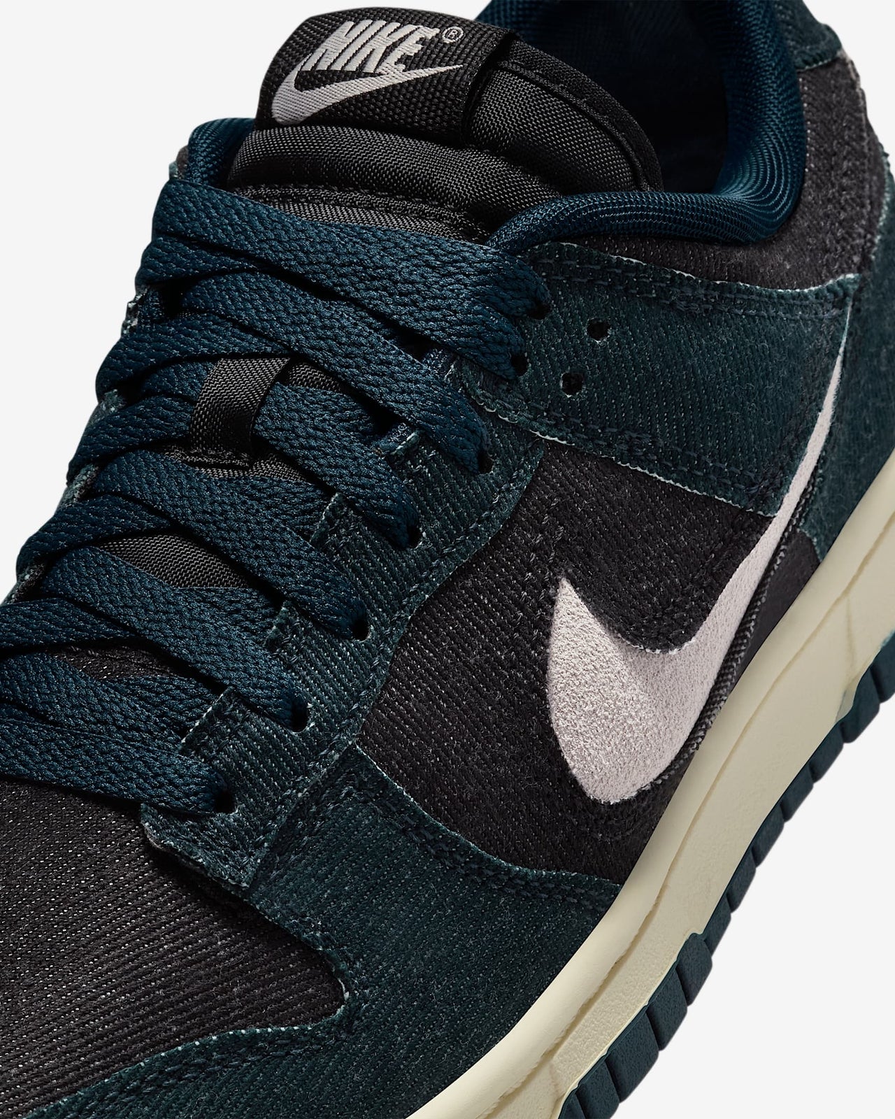 HF1985-400 Nike Dunk Low Denim Armory Navy (Women's)
