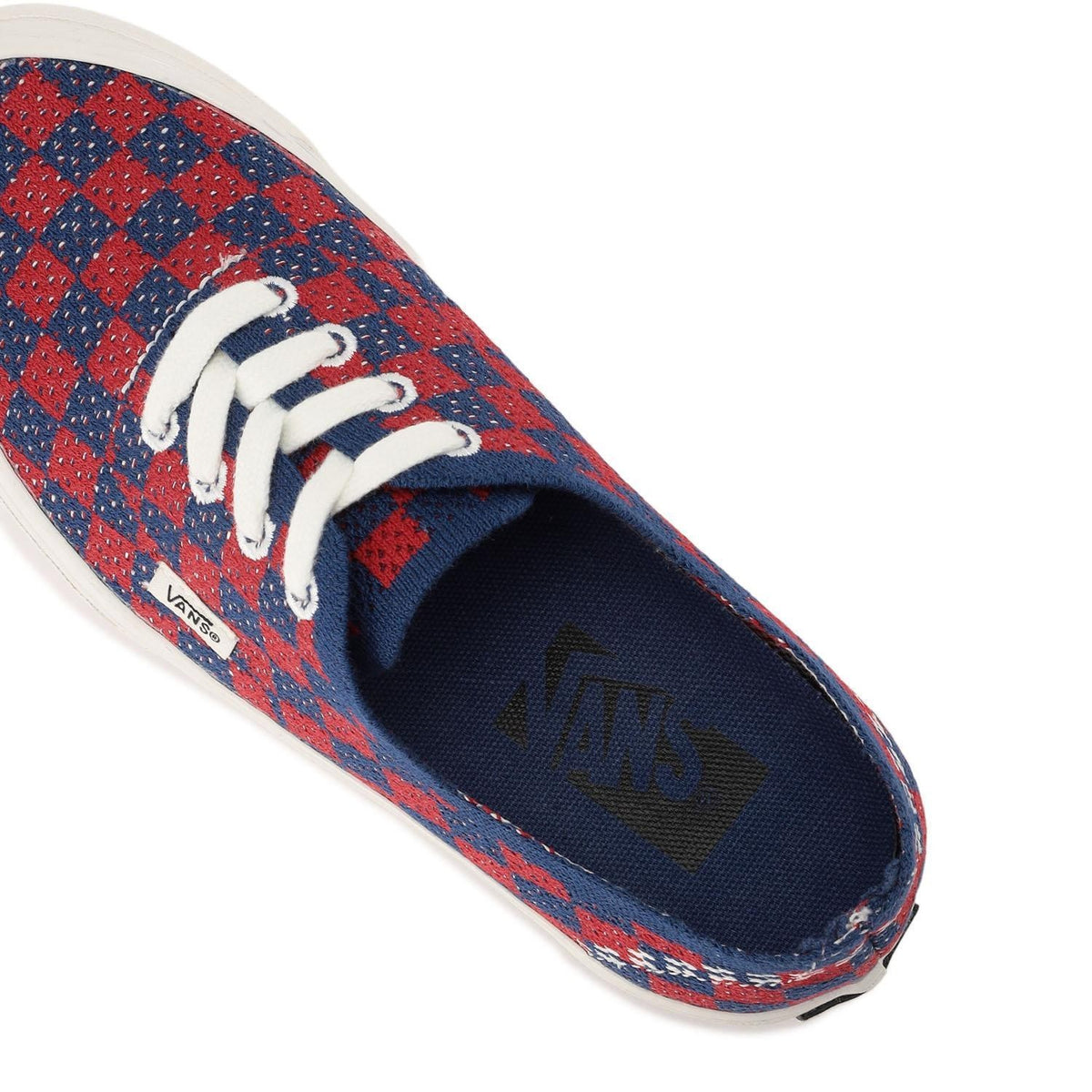 VN000EJCRDB Vans Premium Authentic 44 EK Punk Check Red Blue (Men's)