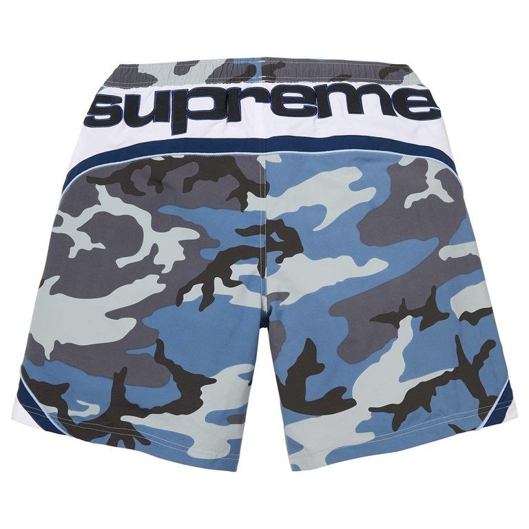 Supreme Paneled Water Short Blue Camo