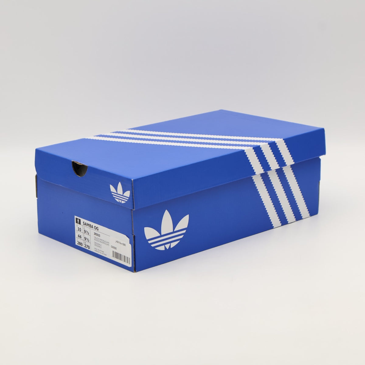 JR0910 adidas Originals Samba OG Core Black Orange Gum (Men's)