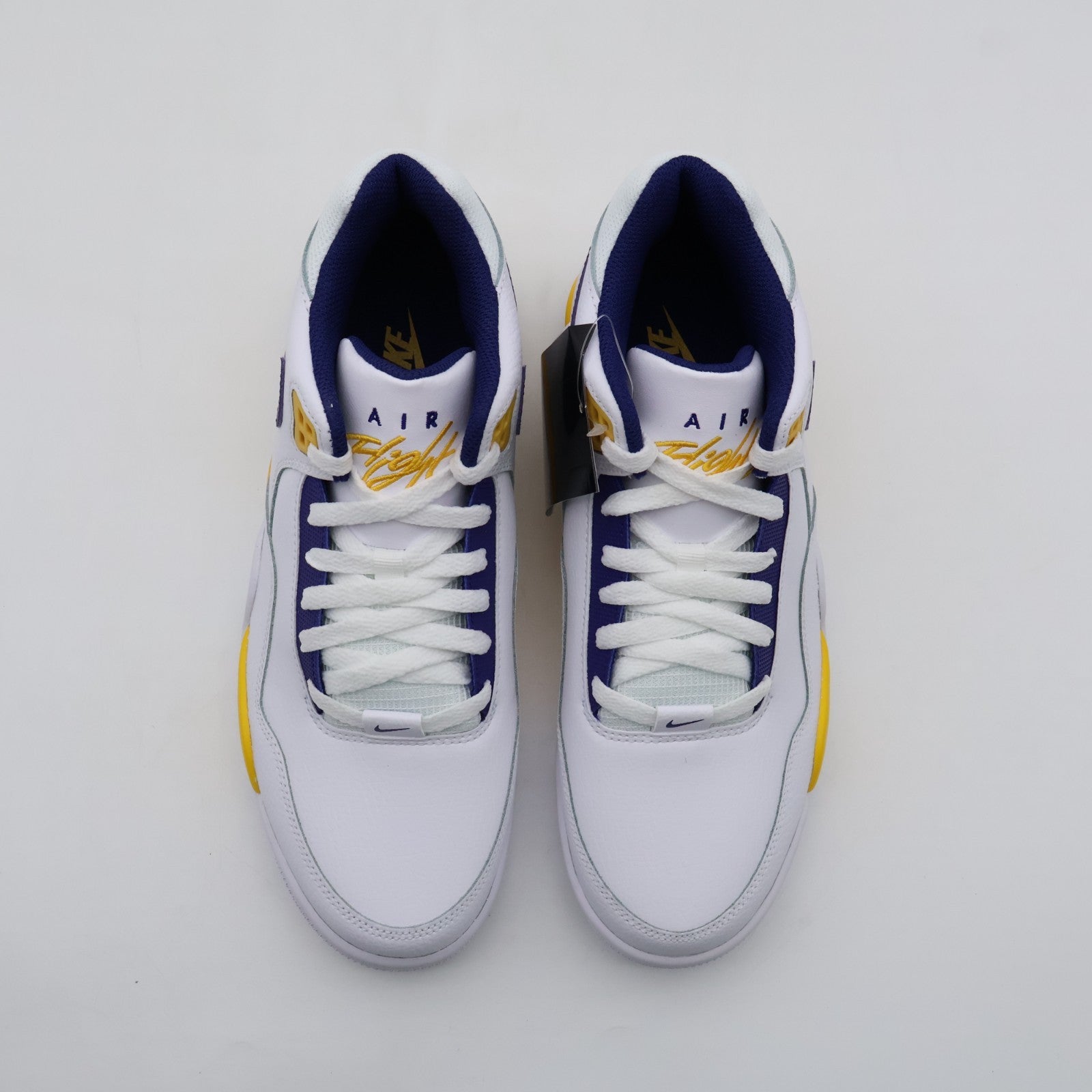 BQ4212-102 Nike Air Flight Legacy Lakers Home (Men's)