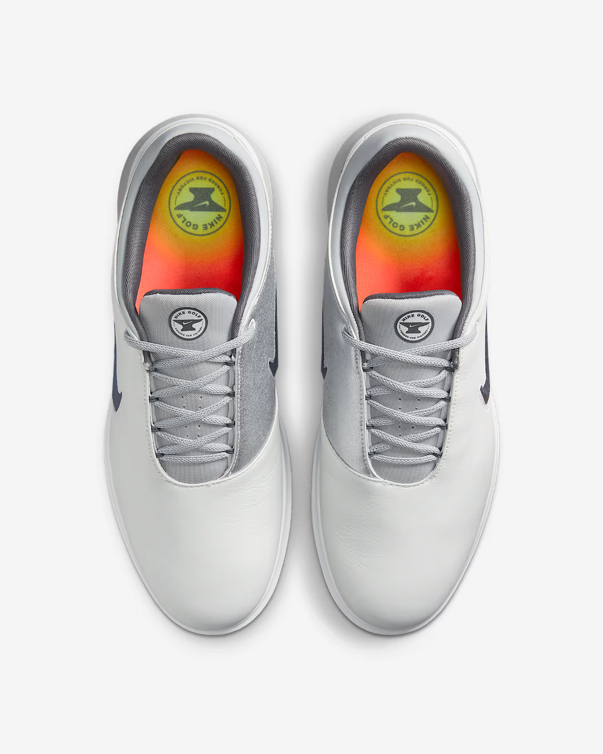 HV4169-100 Nike Victory Tour 4 Summit White Metallic Silver Iron Grey  (Men's)