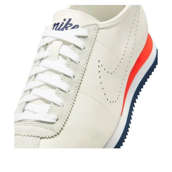 HQ1841-101 Nike Cortez Leather Sail White Light Crimson Midnight Navy (Women's)